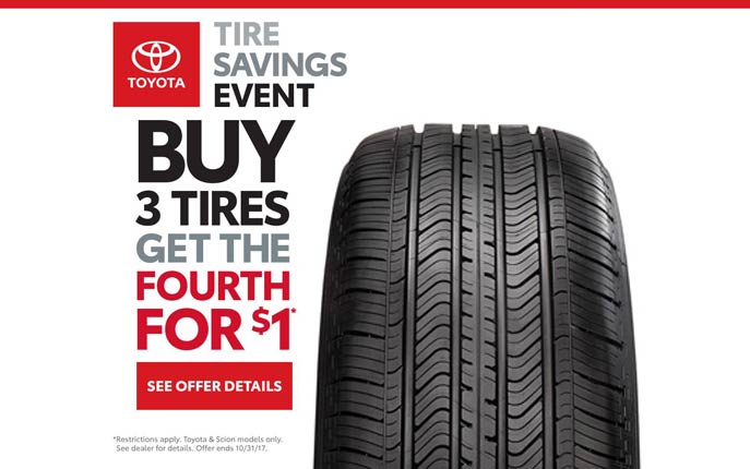 toyota tire service promo